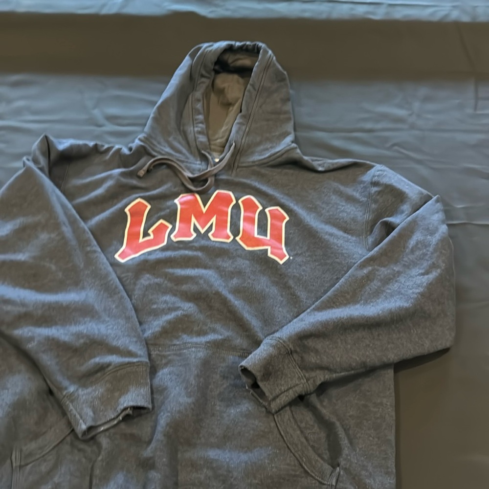 LMU adult large hoodie.